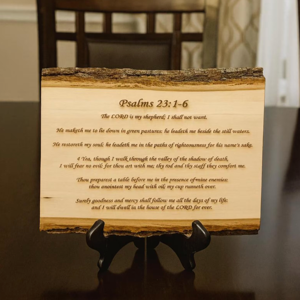Customizable Bible Verse Sign, Christian Wall Art, Custom Wood Scripture